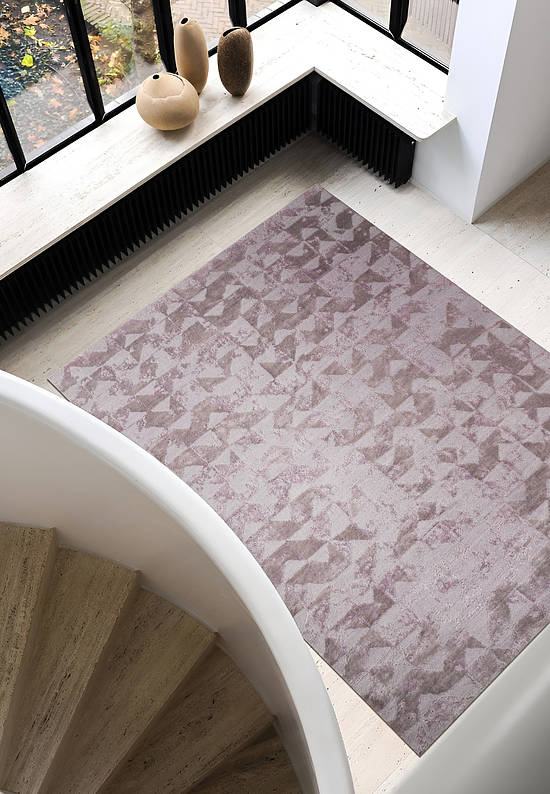 Дизайнерский ковер ручной работы Lavender Mist