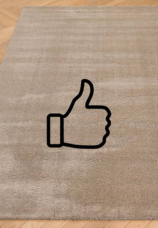 Однотонный ковер из полиэстера SV4240-S11 discount