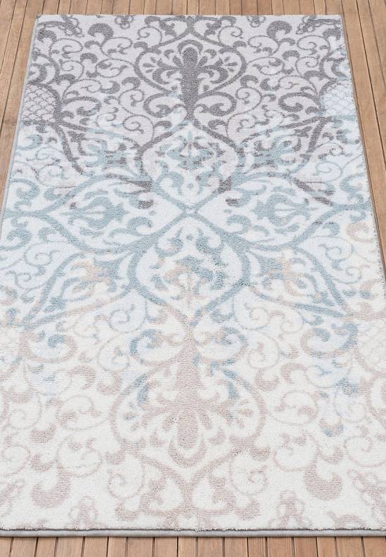Голубок коврик для ванной Tracery 01 Ancient Blue