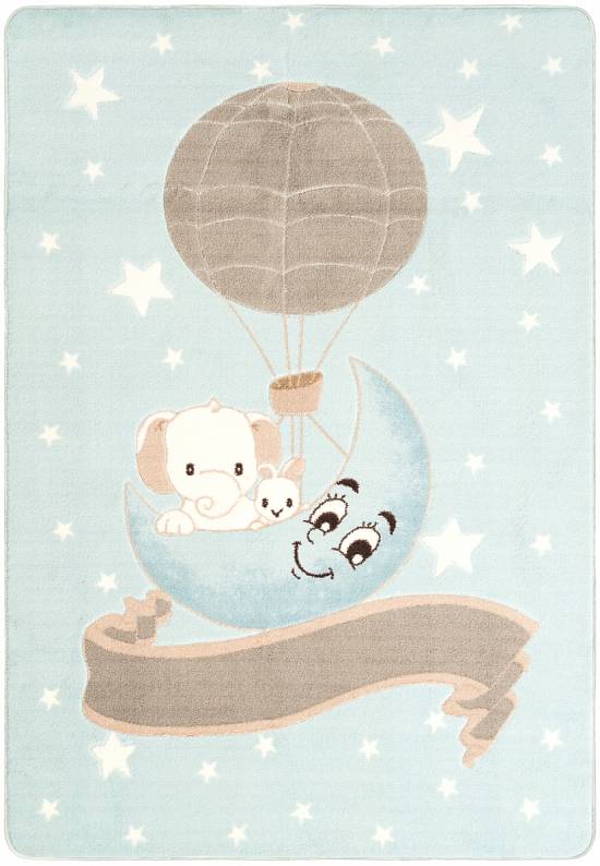 Детский ковер с ворсом Moonlight 03 Light Blue