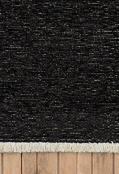 фрагмент безворсового ковра Palermo 1041-Black