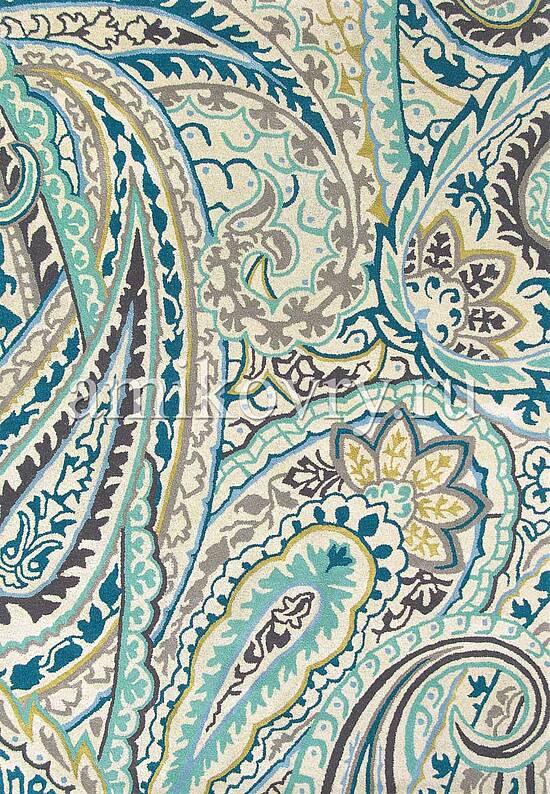 Дизайнерский ковер ручной работы из шерсти Kashmir-46908