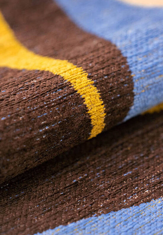 Дизайнерский ковер из шенилла LC6254-L443 outdoor