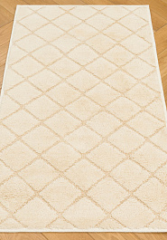 коврик для ванной в перспективе Confetti Bath Cotton Uni 17714 1640 Naturel-Ecru