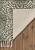 Безворсовый ковер из хлопка JHC-17-07 natural-green