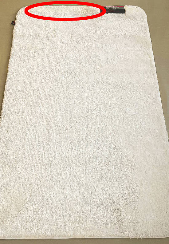 Мягкий коврик для ванной 3501 Beige discount6