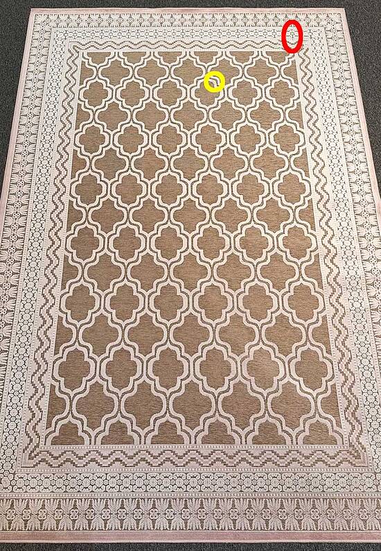 Бельгийский вискозный ковер RS3189-R357 discount