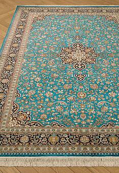 ковер в перспективе по ворсу Cashmir 474886 Dark Blue