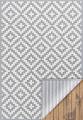 Двусторонний безворсовый ковер Smart Weave Viki-Silver