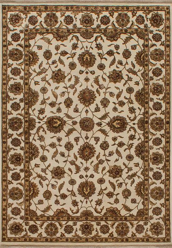 Элитный ковер ручной работы 10/10 SKD-02-IVORY/IVORY