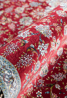фактура ковра Ottoman Silk Shah Abbasi-Red