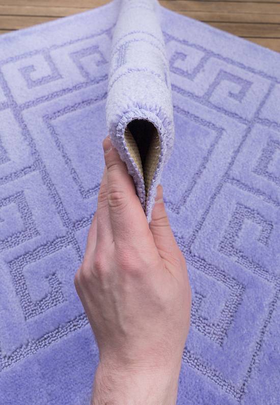Сиреневый коврик для ванной Ethnic 2537 Lilac