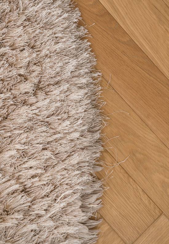 Пушистый ковер с длинным ворсом H265-beige discount5