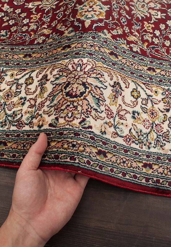 Шелковый ковер ручной работы 241676-Shah Abas red/beige