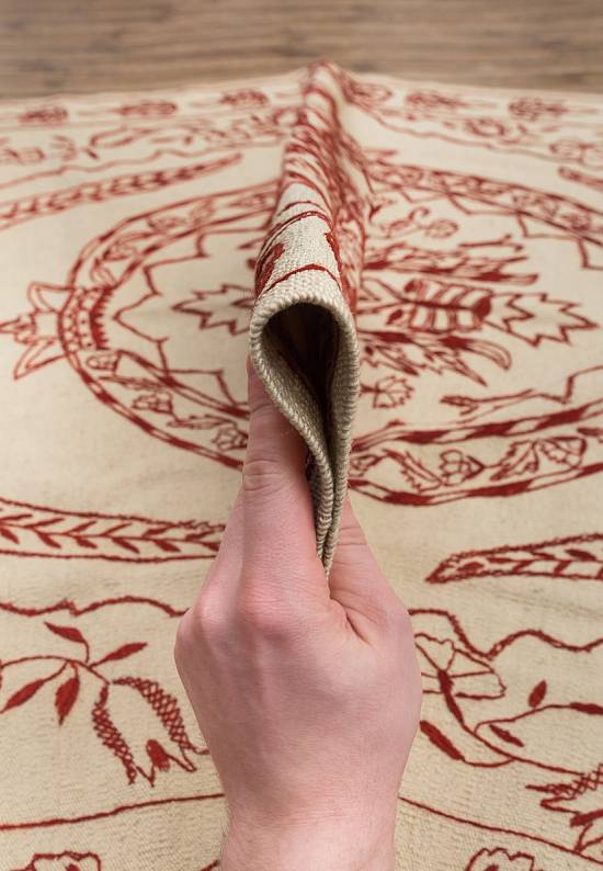 Элитный ковер ручной работы Kilim Addis Ababa Red