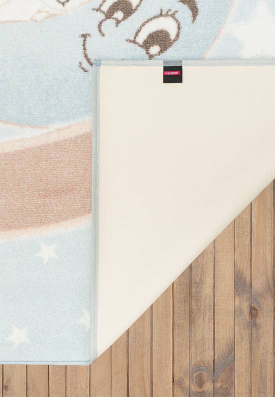 Детский ковер с ворсом New Moon 02 Light Blue