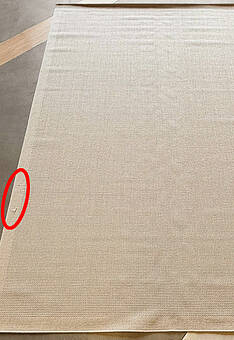 дефект безворсового ковра Lana 8986-68200 discount6