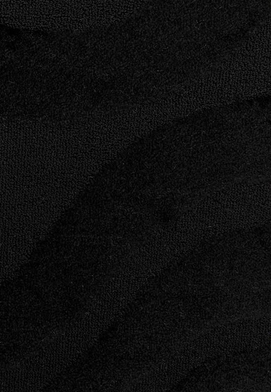 Черный коврик для ванной комнаты Symphony 2513 Black