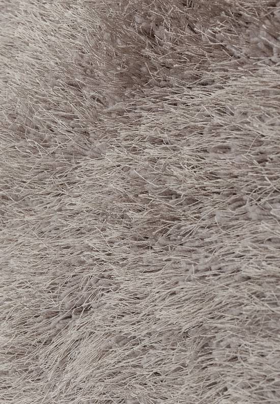 Пушистый ковер с длинным ворсом H214-grey
