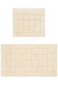Комплект ковриков для ванной Confetti Bath Cotton Uni 17725 1640 Naturel-Ecru