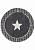 Безворсовый ковер из хлопка JHC-25 round blue-white anchors and star