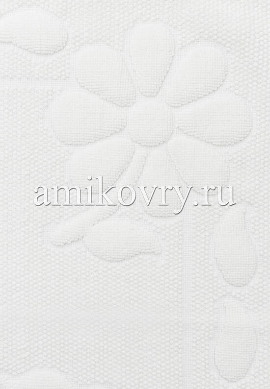 Коврик для ванной Sonil Cotton SCTN 10-White