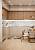 Безворсовый ковер из хлопка ARN 06 Brown White