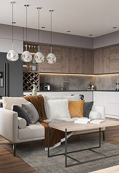 безворсовый ковер в интерьере Siroc KS4647-K15