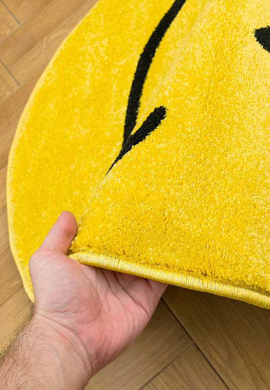 Недорогой синтетический ковер NC19-Yellow