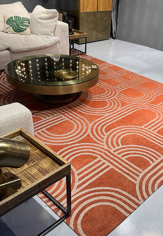 Безворсовый бельгийский ковер LA5640-L346 discount