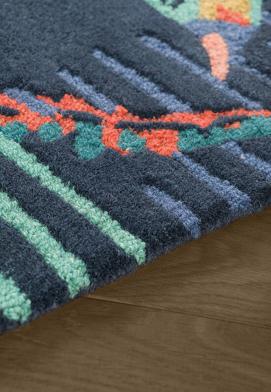 Дизайнерский ковер ручной работы Rain Forest-50708