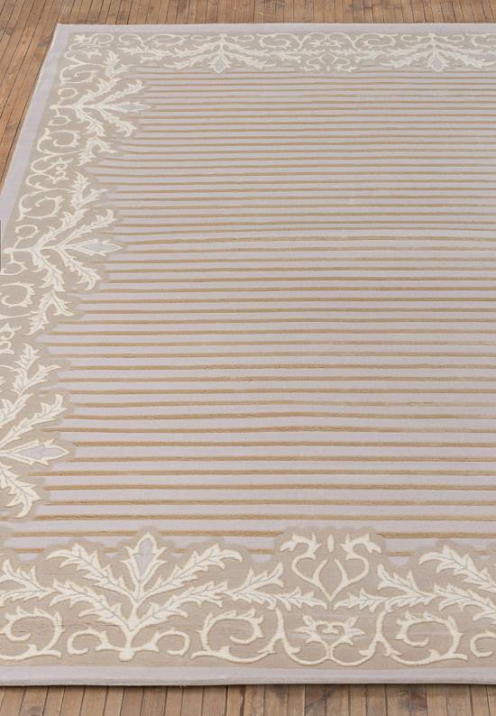 Турецкий синтетический ковер 12452-Cream
