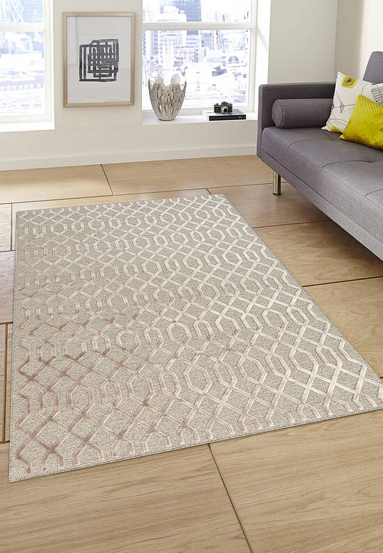 Бельгийский натуральный ковер с рельефом VA007-V25