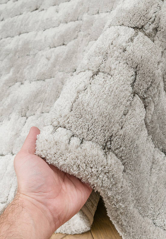 Пушистый ковер из полиэстера RN4631-R803