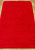 Красный мягкий коврик для ванной 2586 Light Red
