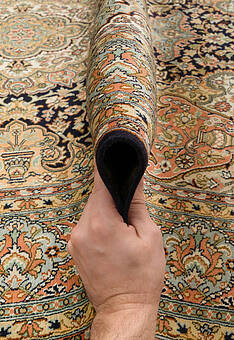 фактура ковра Cashmir IIST-GI9KK292Z Kashan Blue