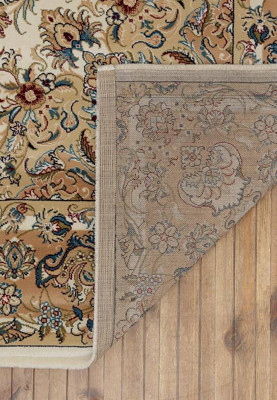Восточный ковер из Ирана Super Tabriz 1.75392-cream-pink
