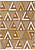 Двусторонний безворсовый ковер AR 18 Beige Yellow