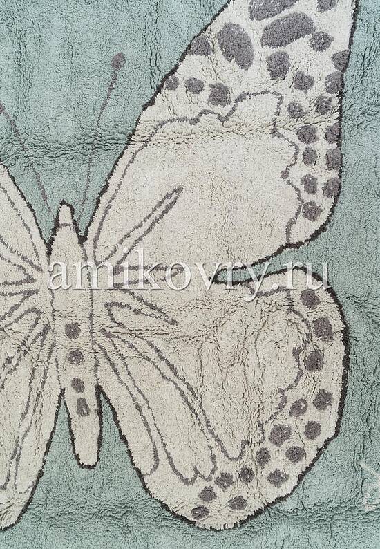 Детский хлопковый ковер Butterfly Vintage Green C-BUT-G