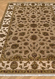 ковер в перспективе против ворса Kashan gold 10/10 SKC-36-3-Camel/Ivory