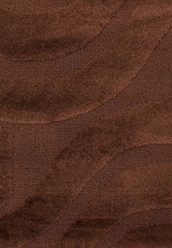 Коричневый коврик для ванной Symphony 2518 Brown