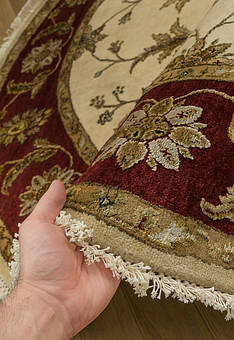 фактура ковра Kashan gold 10/10 CH-114-Ivory/Red