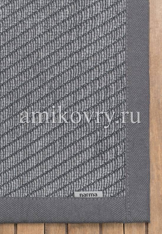 Двусторонний безворсовый ковер из хлопка Vivva-Grey