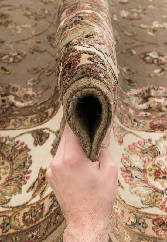 Элитный ковер ручной работы 10/10 SK-116 D. Camel-Ivory