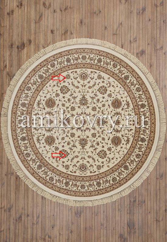 Высокоплотный ковер из вискозы 2M023-Ivory discount4