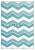 Двусторонний безворсовый ковер из шенилла NK 05 Cream Aqua