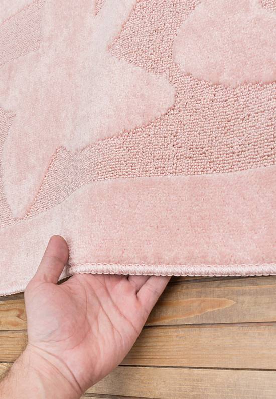 Коврик для ванной и туалета Shell 2574 Pink