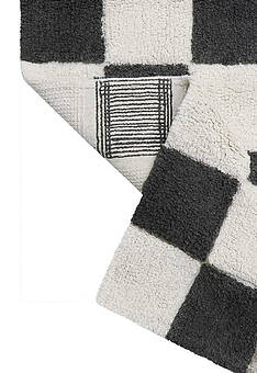 основа ковра Lorena Canals Cotton Chess Dark Grey