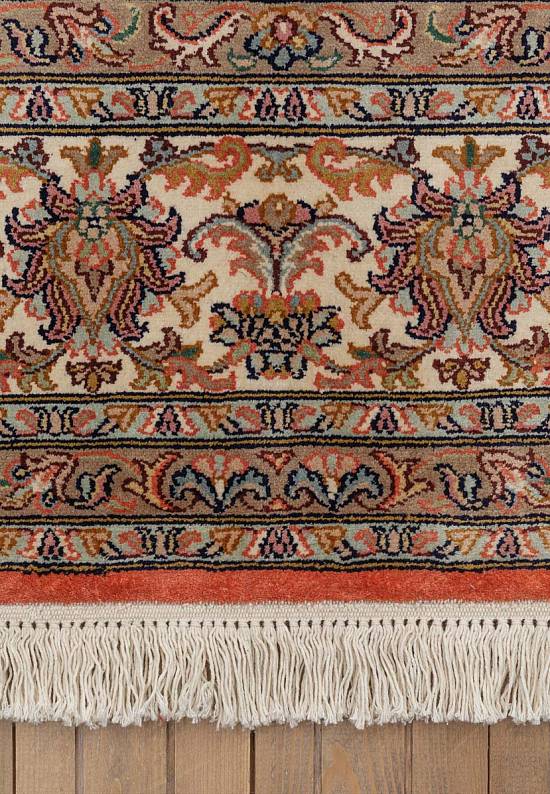 Шелковый ковер из Индии Tabriz Red