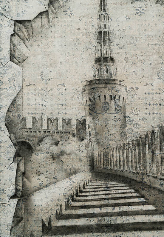 Расписной ковер VD3497-V238-1